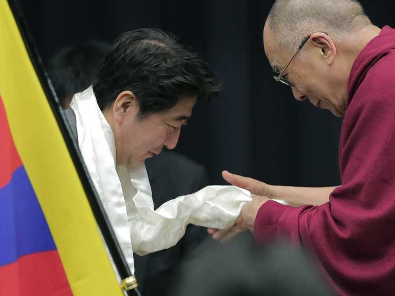Behind Dalai Lama's visit to Japan