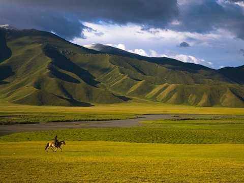 Bayanbulak Grassland in Xinjiang