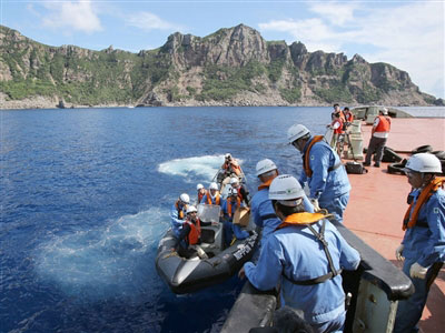 Japan’s islands survey ‘illegal’