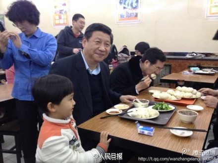 President Xi sends austerity message through steamed bun lunch