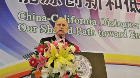 Calif. governor highlights energy efficiency in China