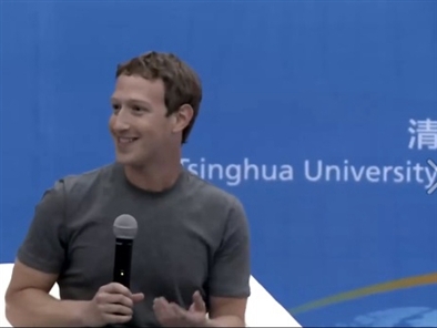 Zuckerberg gives Q&A in Mandarin