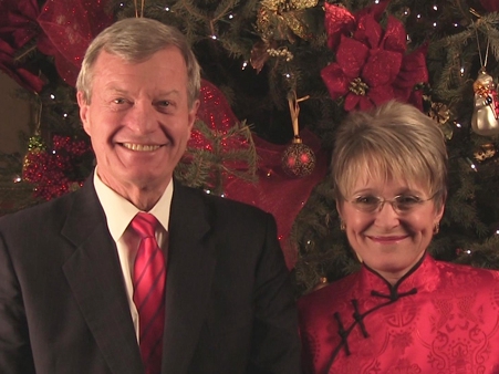 US ambassador couple give New Year message