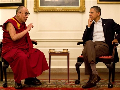 For US and China, Dalai Lama dance becomes routine