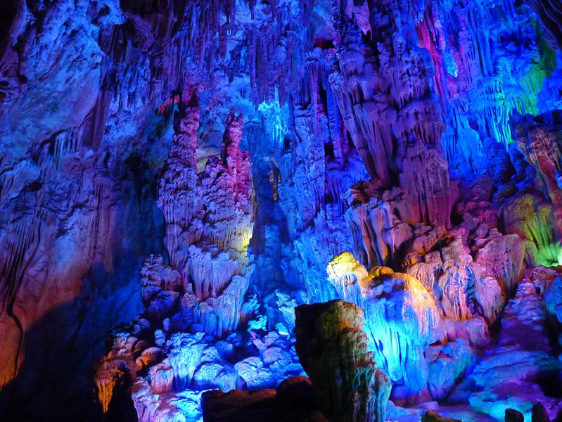 Breathtaking scenery of Reed Flute Cave