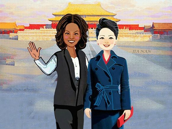 Weibo's surprising reactions to Michelle Obama’s China visit