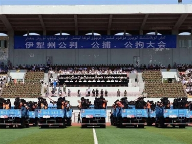 China sentences 55 in Xinjiang mass trial