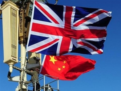 What does China own in the UK?