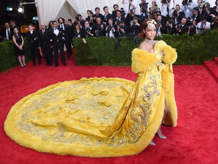 Jokes scramble the real meaning of Rihanna's yellow cape