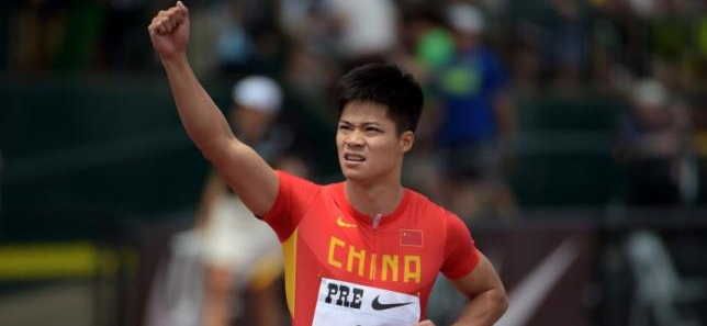 China's Su first Asian to run sub-10 second in 100m race