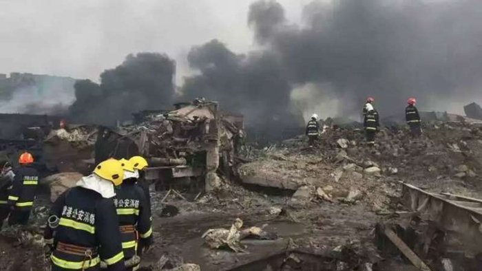 Chemicals of Tianjin warehouse blasts yet to be identi…