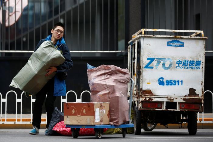 China’s ZTO Express delivers year’s biggest IPO in US