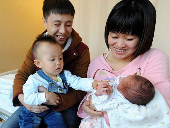 Two-child policy working, birthrate figures show