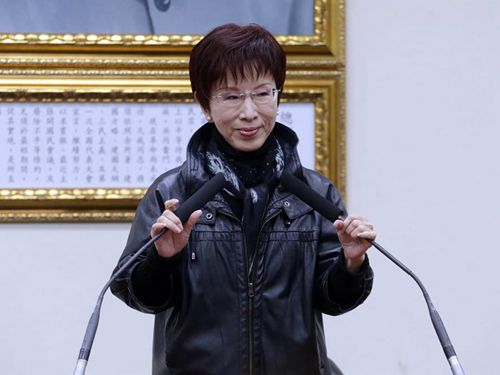 Taiwan's Kuomintang party elects its first female leader