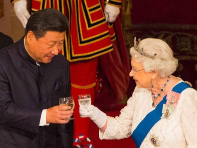 British queen filmed calling Chinese officials 'very rude' during President Xi's visit